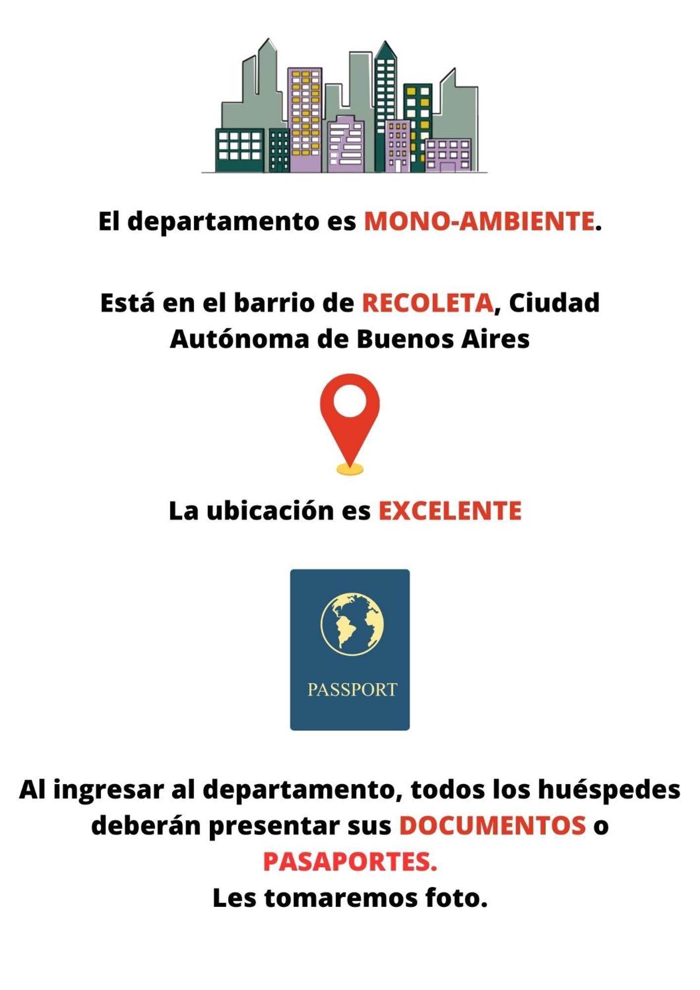 Apartamento Libertad Recoleta -Ubicación Estratégica- Ciudad Autónoma de Ciudad Autónoma de Buenos Aires Exterior foto